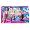 Kép 1/5 - barbie-dreamtopia-csillamfeny-unikornis-babaval
