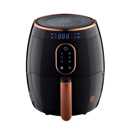 BH-9035-Berlinger Haus forrólevegős sütő, fekete Rose Gold