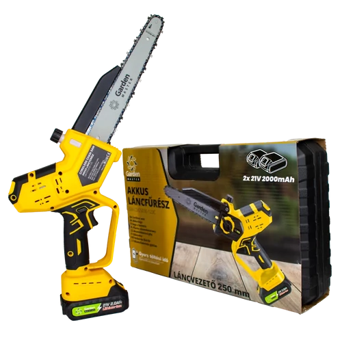 Garden Master akkumulátoros egykezes fűrész 20cm/2000 MAH