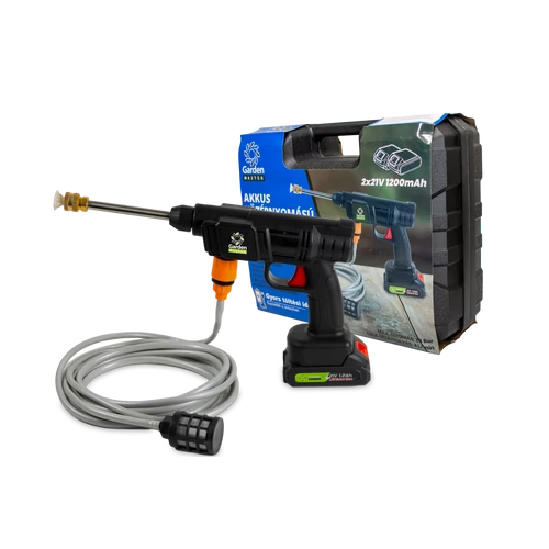Garden Master akkumulátoros középnyomású mosó 